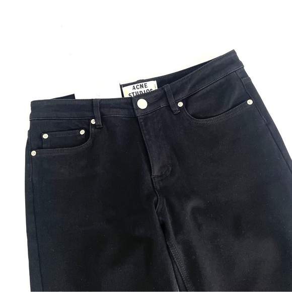 Acne Studios Skin 5 Black Skinny Jeans - Picture 5 of 14